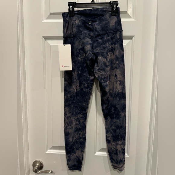 Lululemon Align HR 25” Pant Diamond Dye Pitch Grey Graphite Size 6 NWT - Picture 5 of 6
